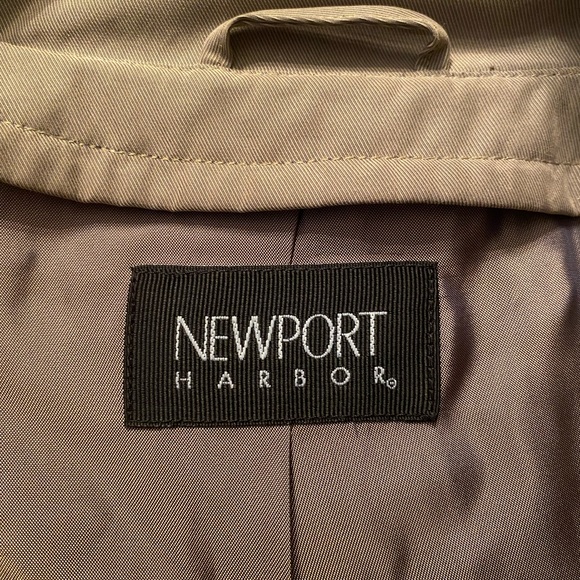 NEWPORT HARBOR Trench Coat Unisex - Picture 7 of 11